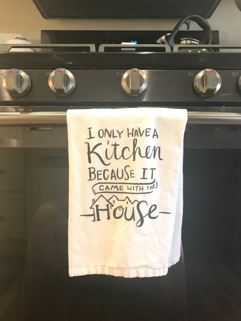 No Matter Where I Serve My Guests Kitchen Towel H&H-Tea Towel 